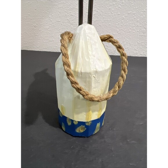 RUSS BERRIE Ocean Point Bird Seagull Figurine Buoy Nautical Sea 1670 Retired - Picture 9 of 13